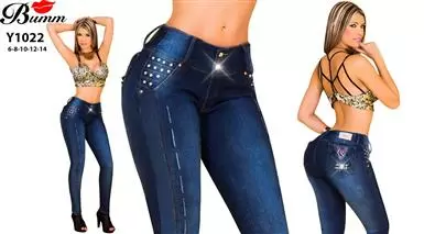 $10 : VESNDEMOS JEANS HECHOS EN COLO image 1