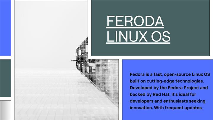 Fedora Linux OS: A Powerhouse image 1