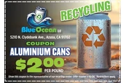 SPECIAL RECYCLING COUPON! en Los Angeles