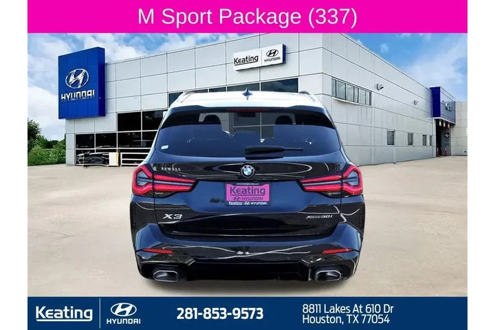 $30778 : BMW X3 2022 AWD xDrive30i 4d image 6