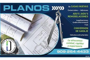 PLANOS Y DISEÑOS en San Bernardino