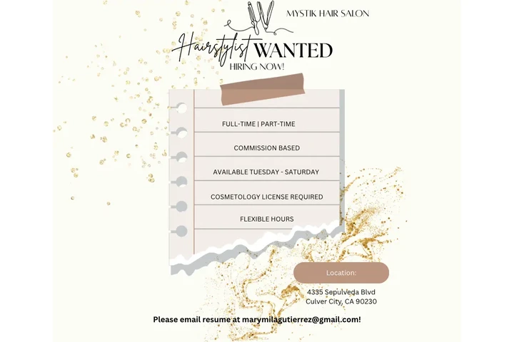 Hairstylist booth rental image 1