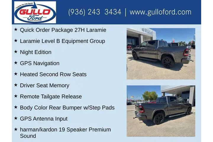 $36991 : Ram 1500 2021 4x2 Laramie 4d image 7