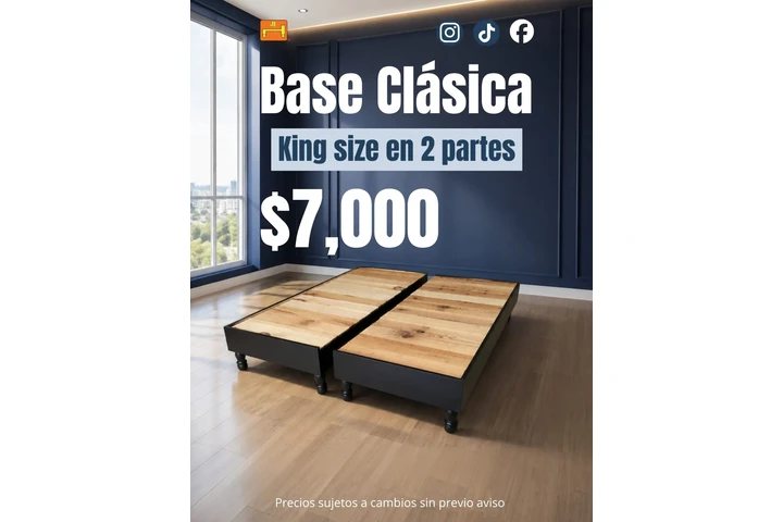 $7000 : Base Clásica King Size image 2