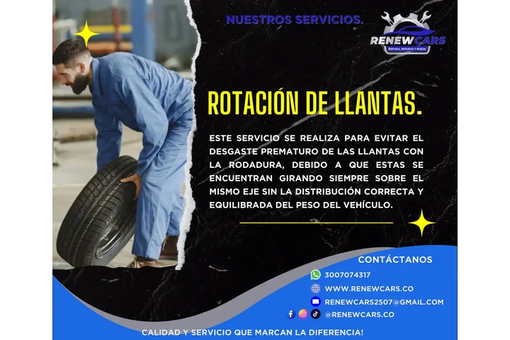Rotación de Llantas. image 1