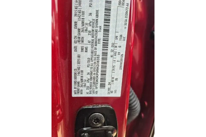 $38096 : Ford F-150 2024 4x2 XLT 4dr image 5