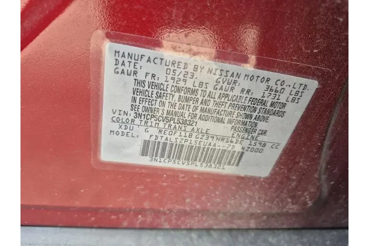 $18591 : Nissan Kicks 2023 SV 4dr Cro image 5