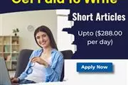 Get Paid to Write Article