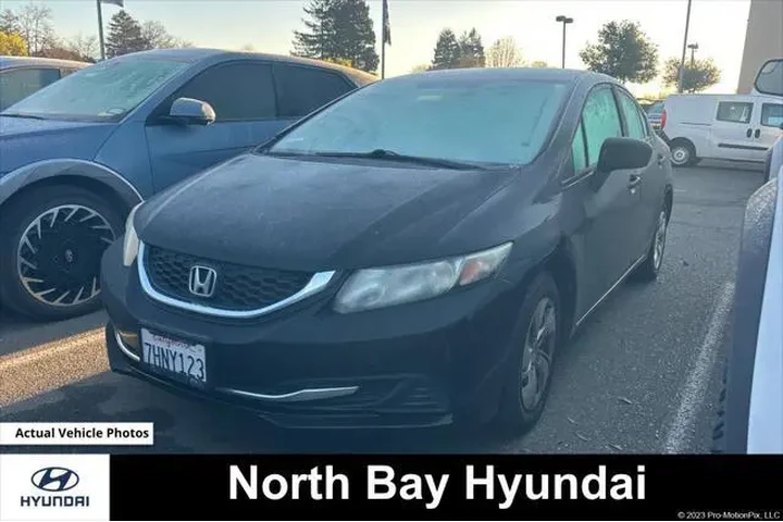 $9990 : Honda Civic 2014 LX 4dr Seda image 1