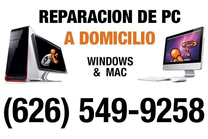 PC Y MAC REPARACION EN CASA image 1