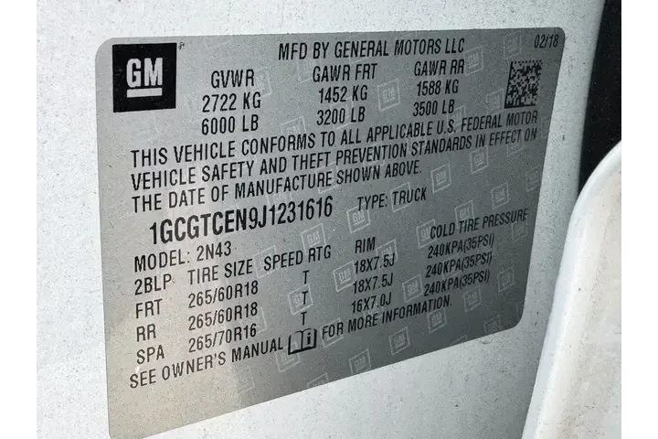 $22000 : Chevrolet Colorado 2018 4x4 image 7