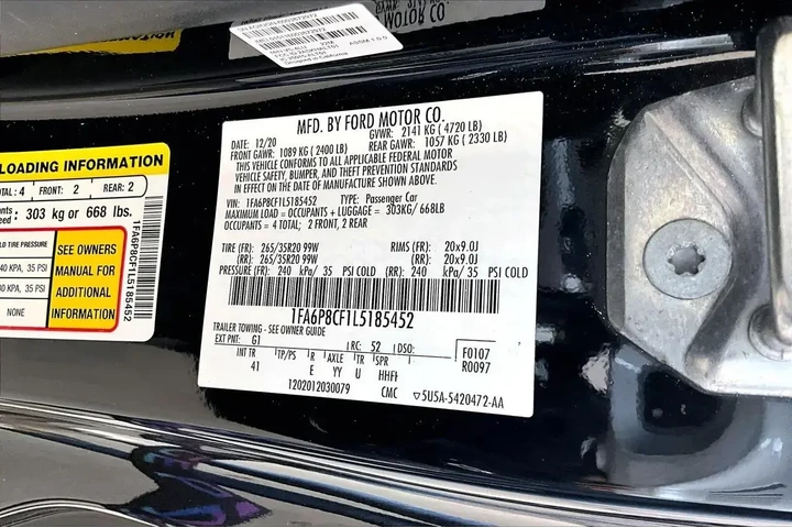 $31992 : Ford Mustang 2020 GT Premium image 8