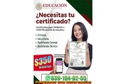 OBTEN TU CERTIFICADO DE PREPA en Chihuahua
