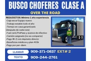 🚚 CHOFERES CLASE: A (OTR) en San Bernardino