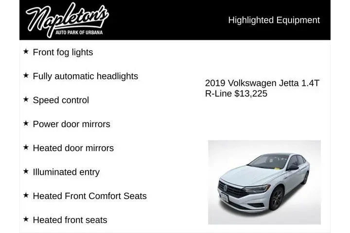 $13225 : Volkswagen Jetta 2019 S 4dr image 6