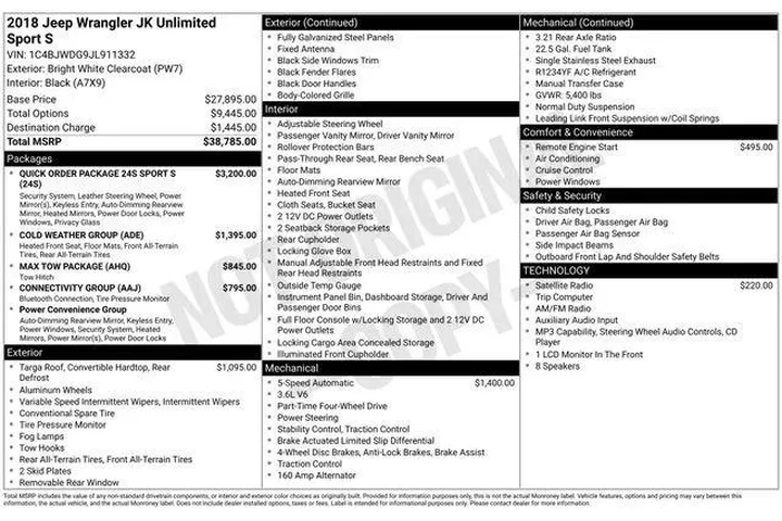 $18495 : Jeep Wrangler JK Unlimited 2 image 9