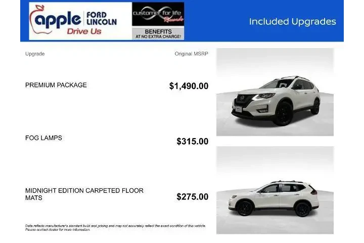 $15300 : Nissan Rogue 2018 AWD S 4dr image 4