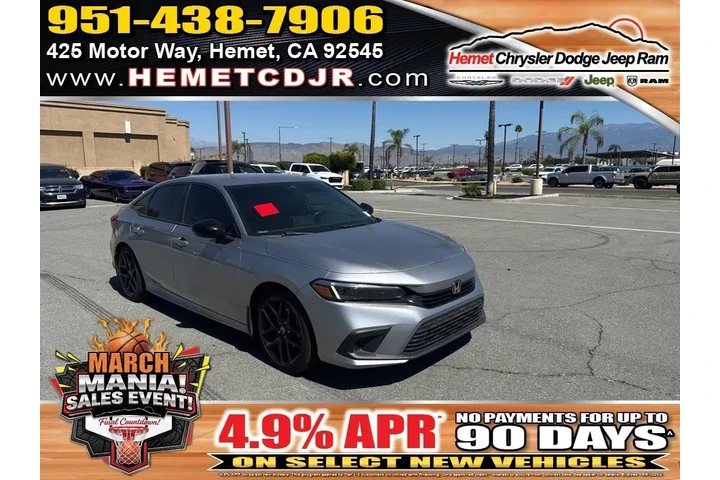 $23351 : Honda Civic 2023 Sport 4dr S image 1