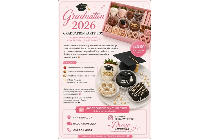GRADUATION 2026 PARTY BOX image 1