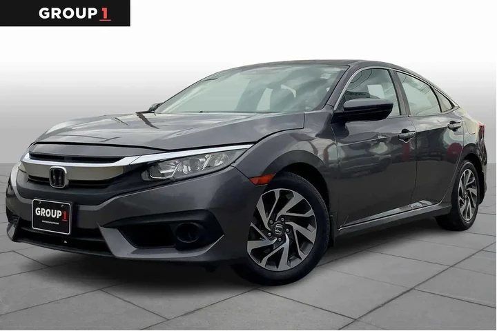 $14938 : Honda Civic 2017 EX 4dr Seda image 1