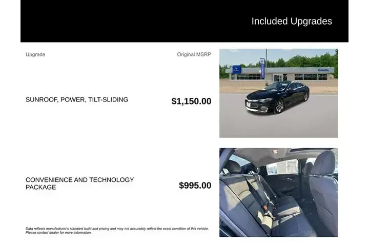 $10990 : Chevrolet Malibu 2017 LT 4dr image 8