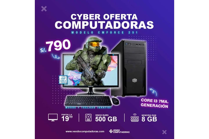 Computadora Intel Core i3 7ma. image 2