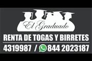 EL GRADUADO TOGAS Y BIRRETES en Saltillo