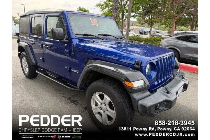 $25998 : Jeep Wrangler Unlimited 2020 image 1