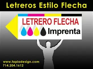 Imprenta de Letrero de Flecha image 1