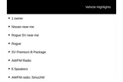 $21900 : Nissan Rogue 2023 SV 4dr Cro thumbnail