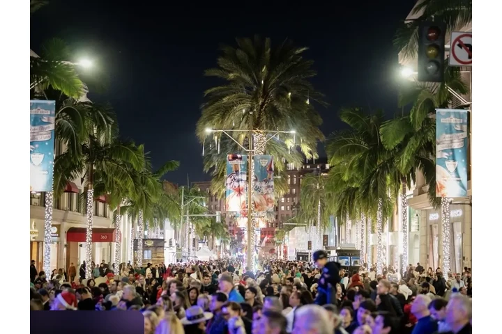 Rodeo Drive Holiday Lighting image 1