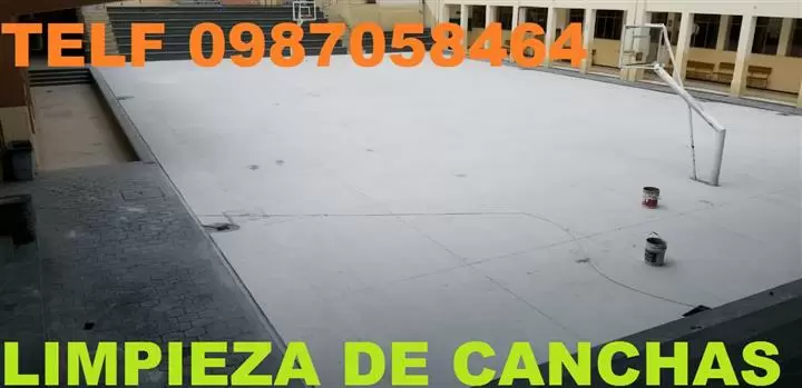 LIMPIEZA DE CANCHAS DE HORMIGO image 2