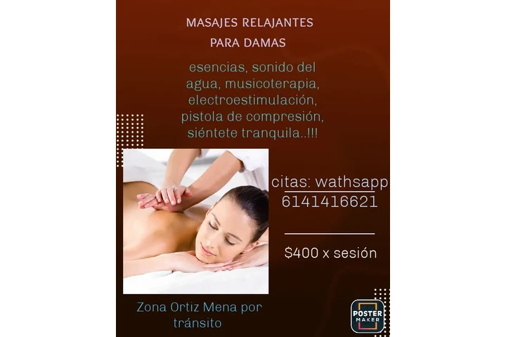 Masajes relajantes para damas image 5