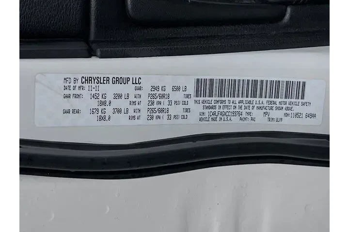 $10975 : Jeep Grand Cherokee 2012 4x4 image 10