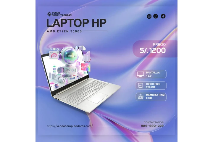 $1200 : Laptop lista para trabajar image 4