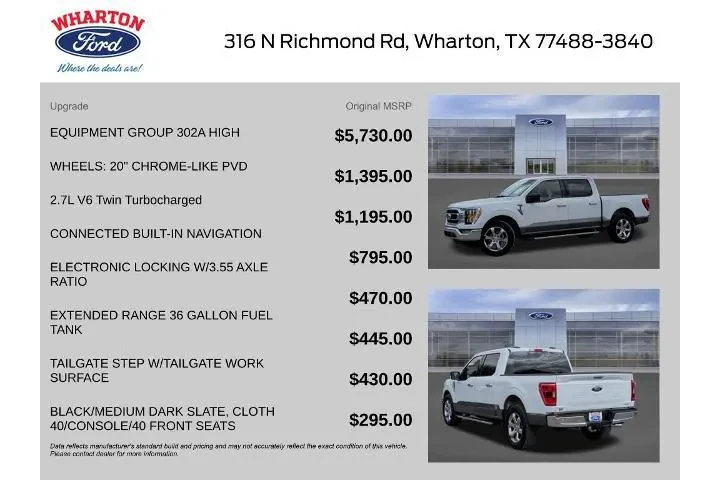 $28799 : Ford F-150 2021 4x2 XLT 4dr image 2