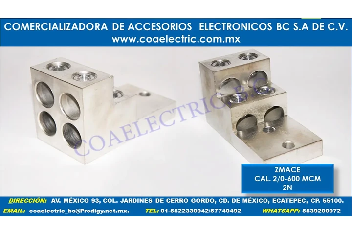 ZAPATA DE 4 CABLES ESC CAL.600 image 2