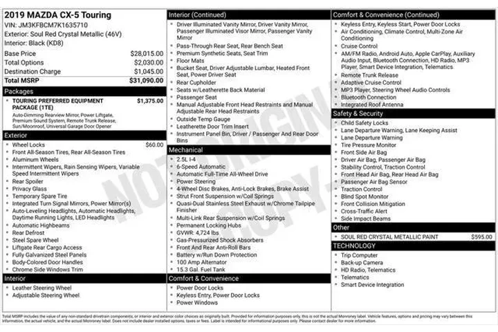 $17995 : Mazda CX-5 2019 AWD Touring image 3