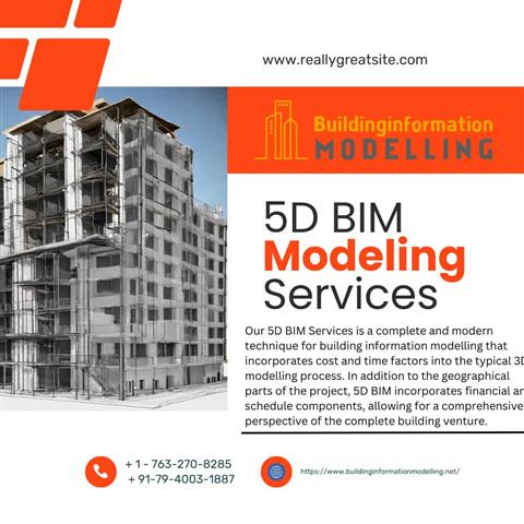 5D BIM Modeling Services | USA image 1