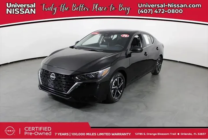 $16387 : Nissan Sentra 2024 SV 4dr Se image 1