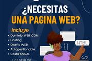 Web: $60 ¡Dominio incluido! 🚀 en Caracas