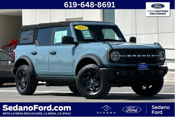 $38057 : Ford Bronco 2022 4x4 Black D image 5