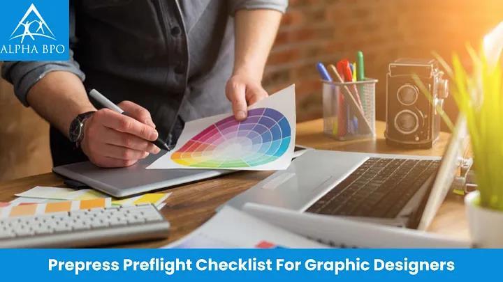 Prepress Preflight Checklist image 1