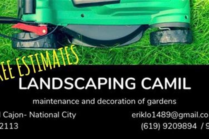 Camil landscaping free estimat image 1