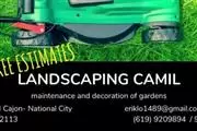 Camil landscaping free estimat en San Diego