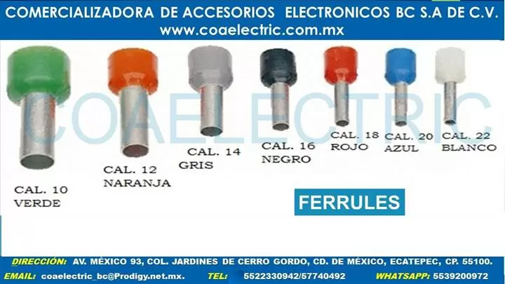 $800 : FERRULES CAL.4,10,12,16,18 ETC image 1