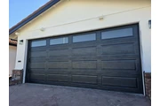 Black garage door top frosted thumbnail