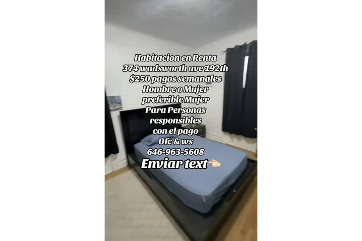 $200 : SE RENTA CUARTO image 1