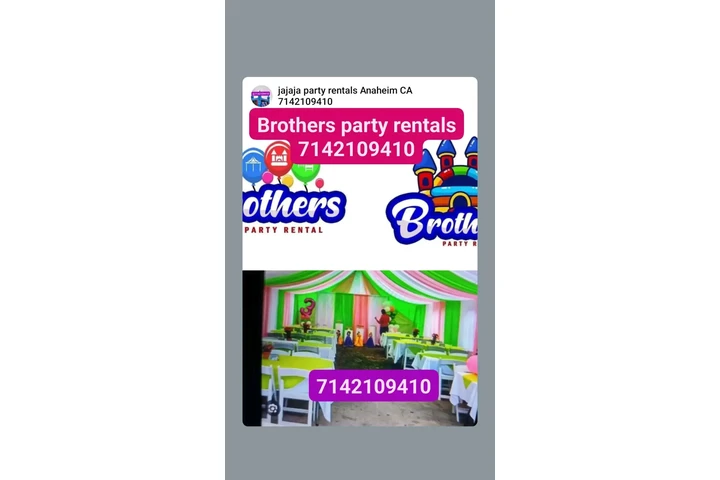 Party rentals 24 HRS 7 Days image 1