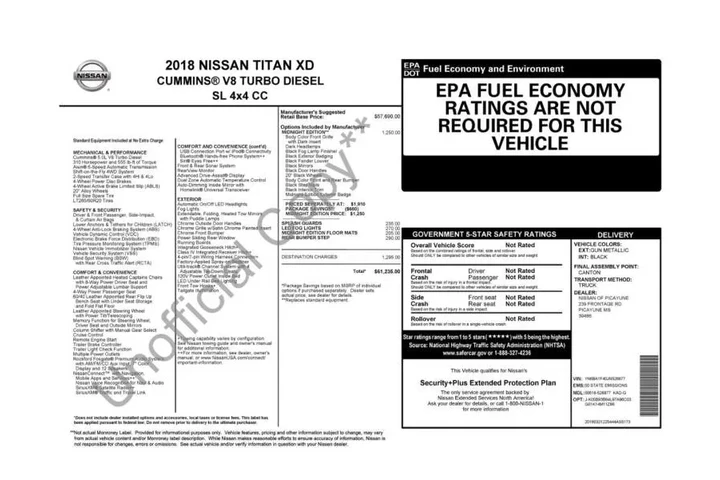 $21974 : 2018 Titan XD SL image 5